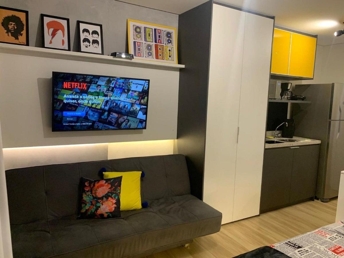 Lindo Studio Com Estacionamento E Internet ! São Paulo Exterior photo